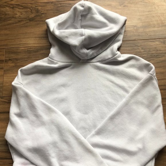 Zara Cropped Hooded Sweatshirt - Picture 3 of 4